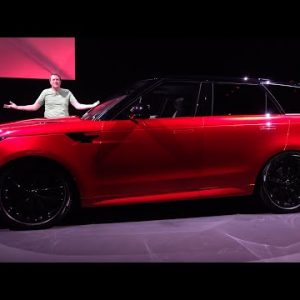 The New 2023 Range Rover Sport is Beautiful, High-Tech, and Minimalist